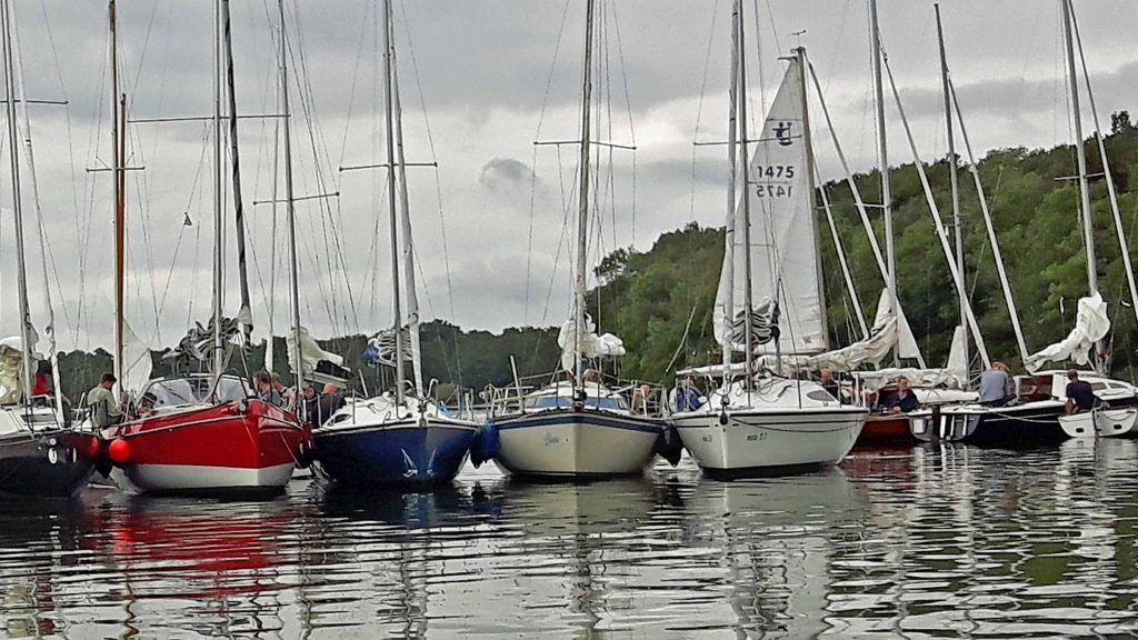 Absegeln auf dem Plöner See - 26 Boote trafen sich, um gemeinsam die Saison ausklingen zu lassen.
