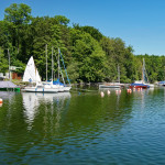 Hafen der Ascheberger Seglergemeinschaft geeignet für Jollen und Kleinkreuzer