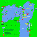 Segelhäfen Untiefen Naturschutzgebiete am Großen Plöner See