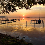 Sonnenaufgang über dem Hellock