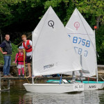 Kindersegeln im Optimisten